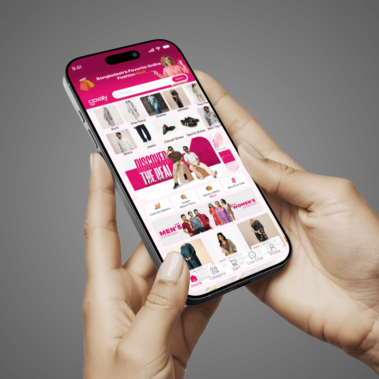 Govaly online fashion mall — curated styles for Bangladesh
